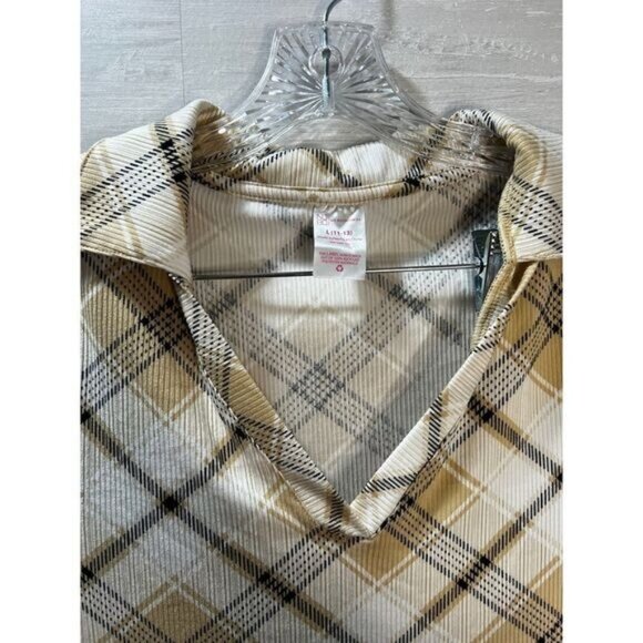 No Boundaries Junior's Plaid Polo Dress Large NWOT - Picture 5 of 6